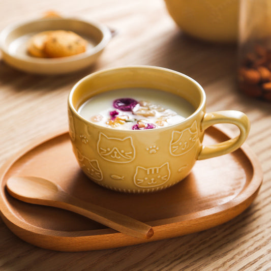 Ceramic Japanese-Style Cartoon Mug