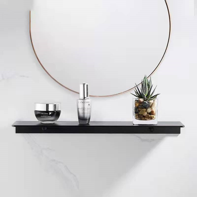 Matte Non-Drill Bathroom Shelf