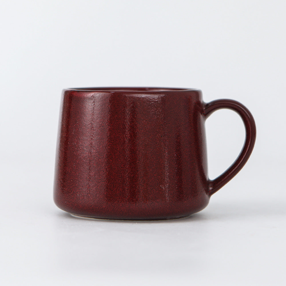 Glazed Ceramic Mug, 300 mL, European Style