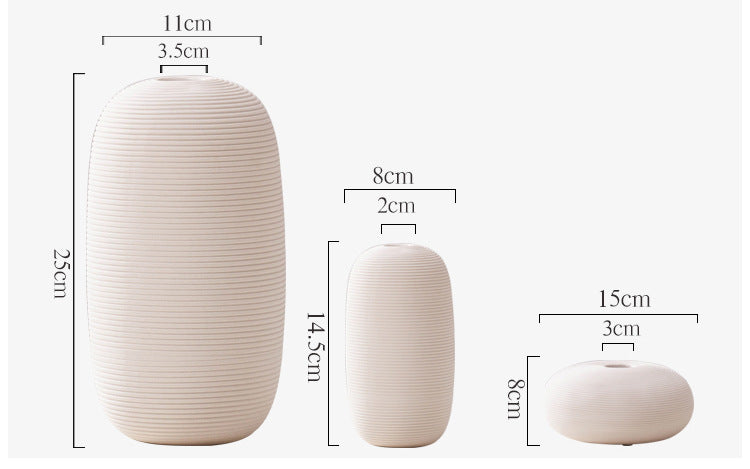 Simple Modern Ceramic Vase Decorations