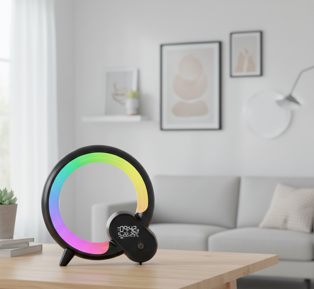 The Ultimate All-in-One Sunrise Alarm: Smart Light & Bluetooth Speaker
