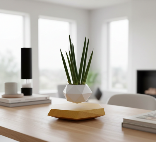 Floating Magnetic Levitating Flower Pot