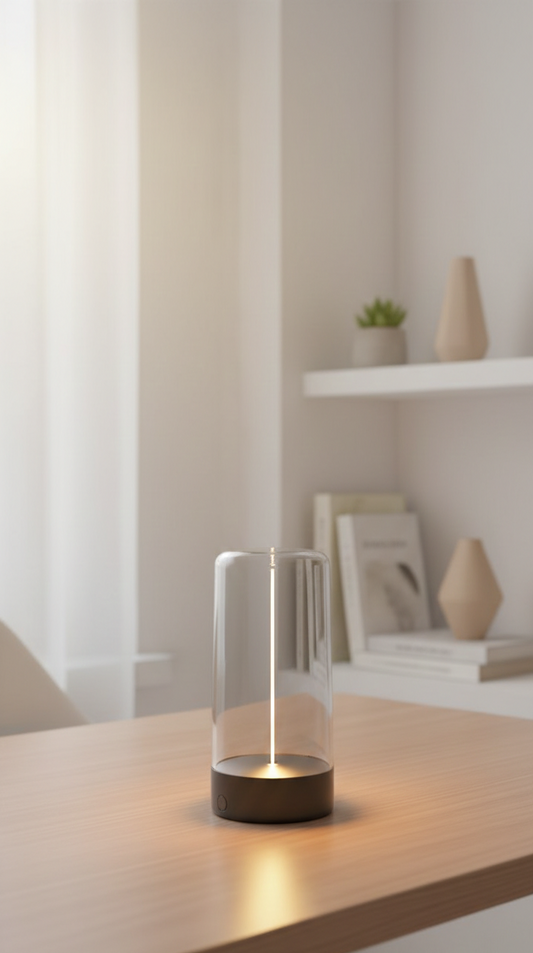Suspended LED Ambient Light – Touch Control, Breathing Mode, Warm Glow