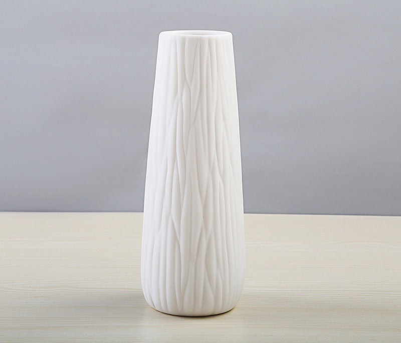 Modern Ceramic Vase Creative Fashion White