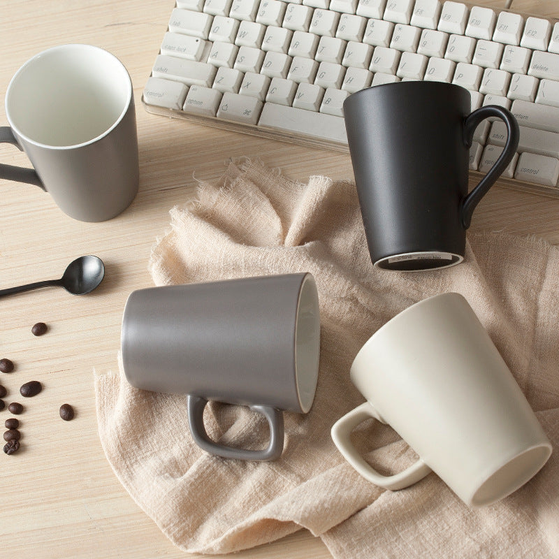 Office-Friendly Creative Mug with Handle
